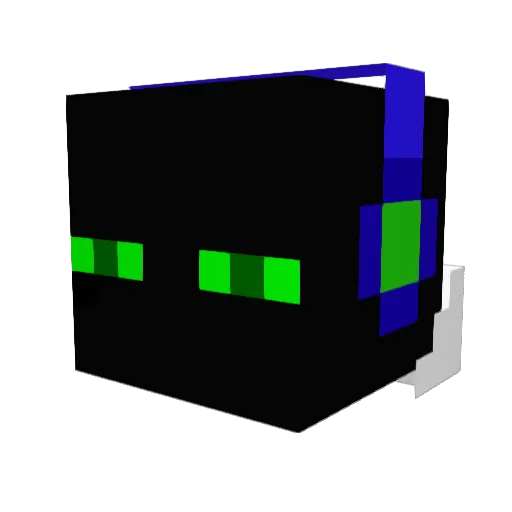 marxkirbynes Minecraft avatar head, 3D render
