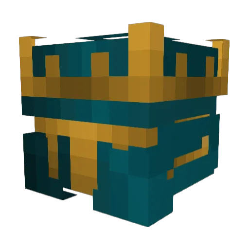 marxpark Minecraft avatar head, 3D render