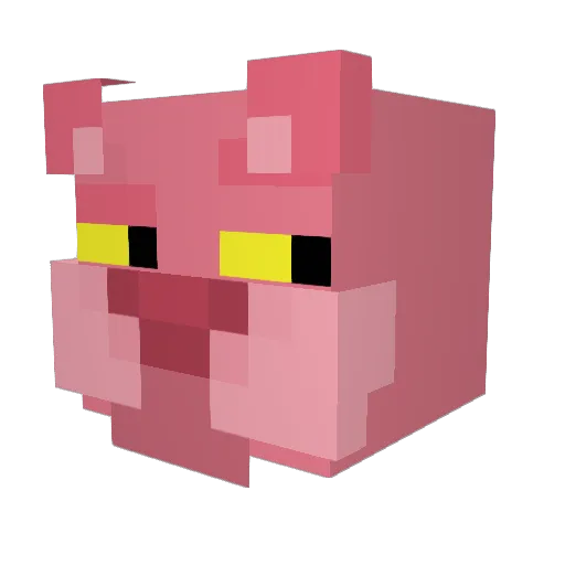 maryio123 Minecraft avatar head, 3D render
