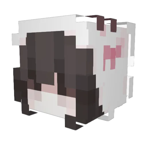 marylins7 Minecraft avatar head, 3D render