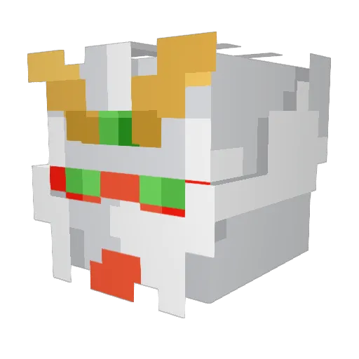 maryo18 Minecraft avatar head, 3D render