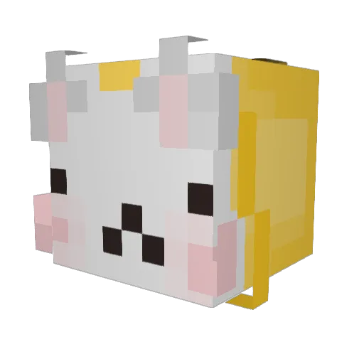 marys420 Minecraft avatar head, 3D render