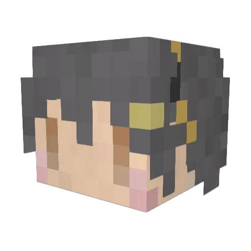 masa2131 Minecraft avatar head, 3D render