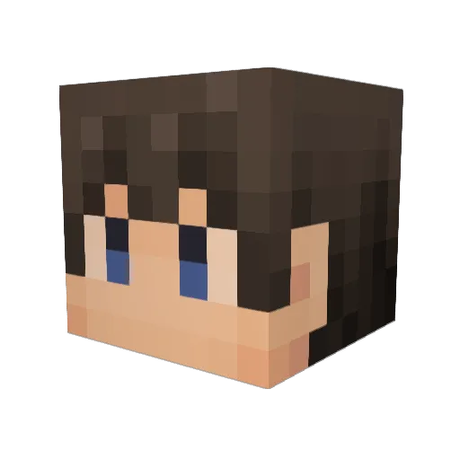 masa_1114 Minecraft avatar head, 3D render