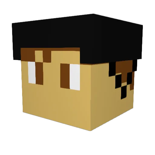 masagamer04 Minecraft avatar head, 3D render