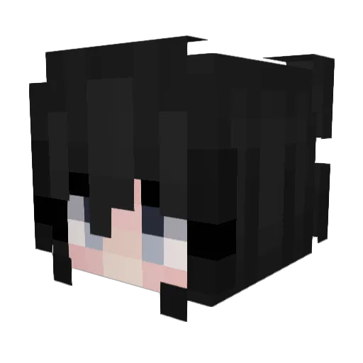 masamasa0705 Minecraft avatar head, 3D render