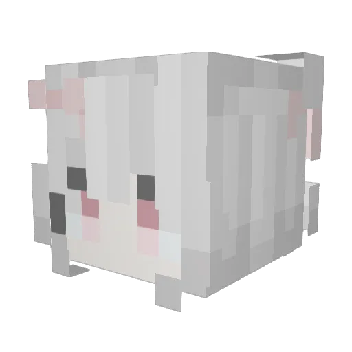 masao0122 Minecraft avatar head, 3D render