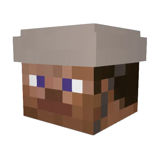 masaroo19 Minecraft avatar head, 3D render