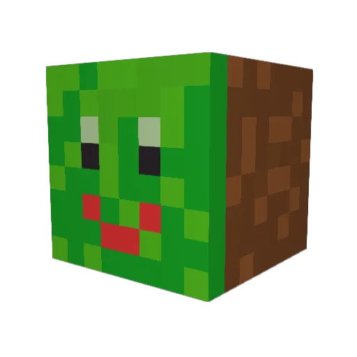 masataka0 Minecraft avatar head, 3D render