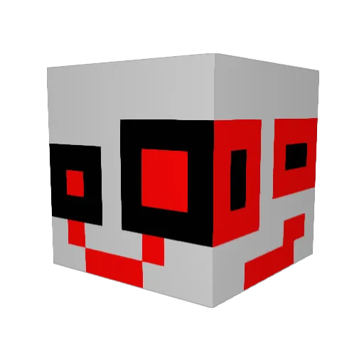 masato0224 Minecraft avatar head, 3D render