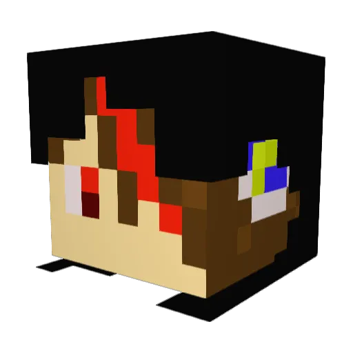 masaton514 Minecraft avatar head, 3D render
