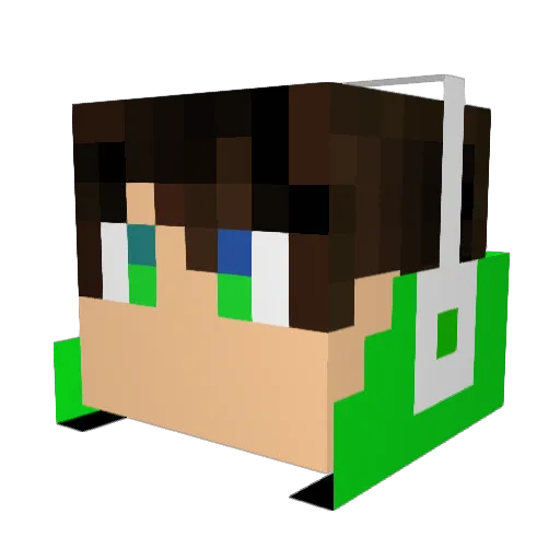 masayoshi228 Minecraft avatar head, 3D render