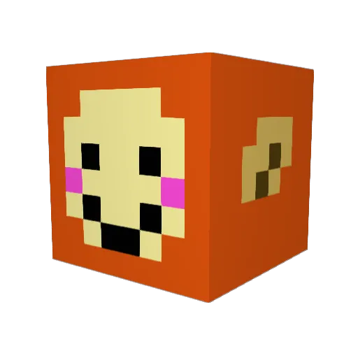 masayu0817 Minecraft avatar head, 3D render