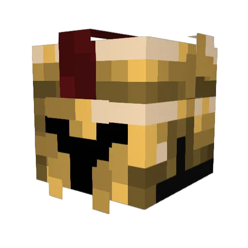 maschinebeste Minecraft avatar head, 3D render