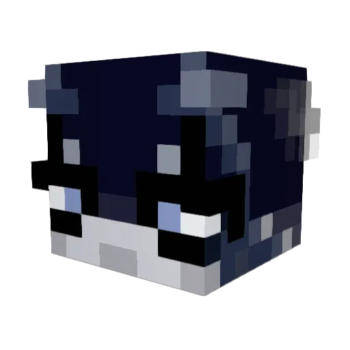 masconyang Minecraft avatar head, 3D render