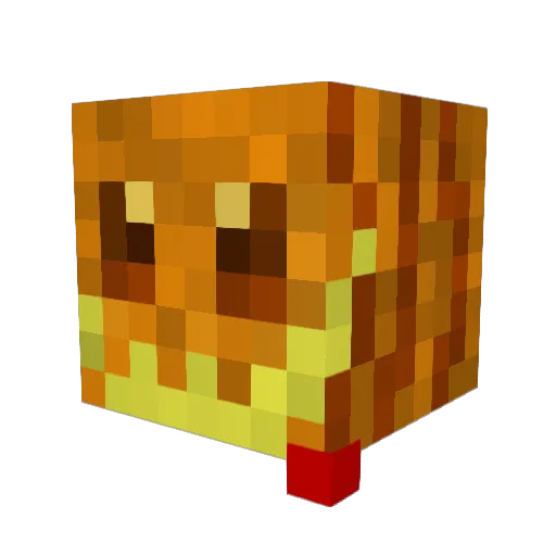 masdrake Minecraft avatar head, 3D render