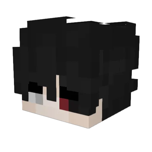 maseuteoi_ Minecraft avatar head, 3D render