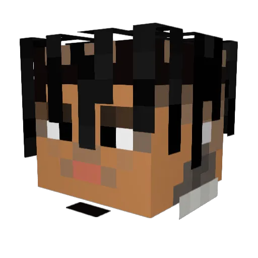 masey69 Minecraft avatar head, 3D render