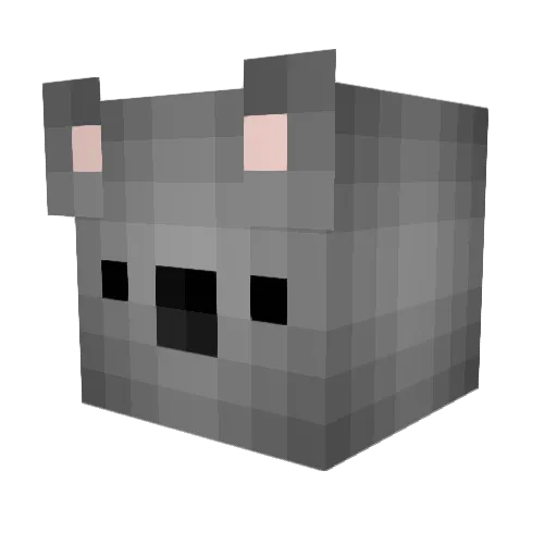 masfe8 Minecraft avatar head, 3D render