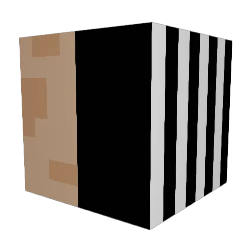 mashedpotatoes25 Minecraft avatar head, 3D render