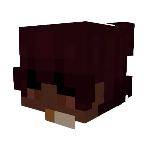 mashermarcus45 Minecraft avatar head, 3D render