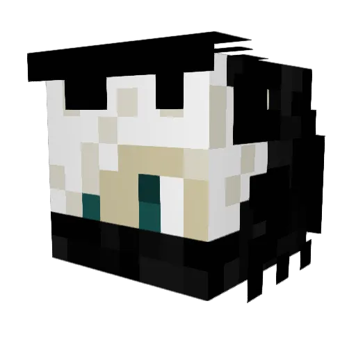 mashsaeed Minecraft avatar head, 3D render
