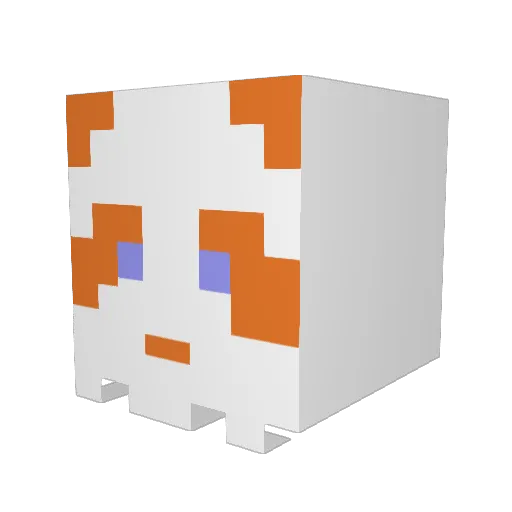 mashu1 Minecraft avatar head, 3D render