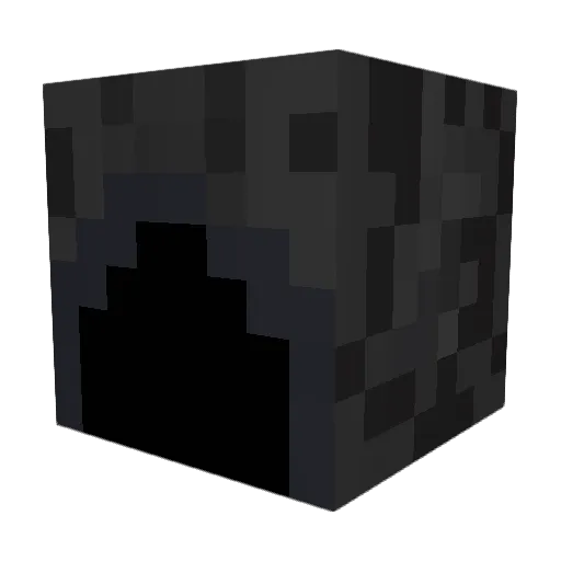 maskedassasian Minecraft avatar head, 3D render