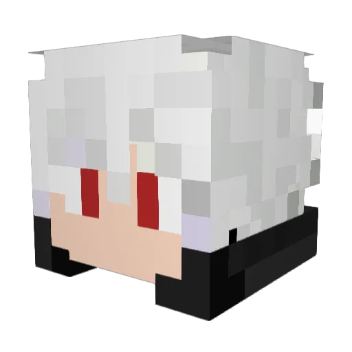 maskedmousek4 Minecraft avatar head, 3D render