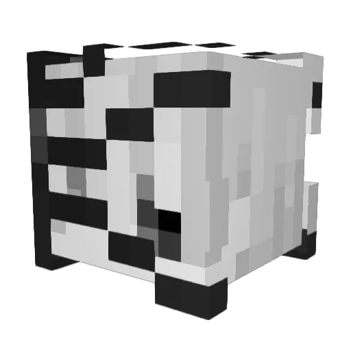 maslolover Minecraft avatar head, 3D render