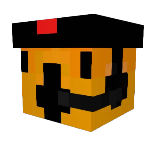 masman11443 Minecraft avatar head, 3D render