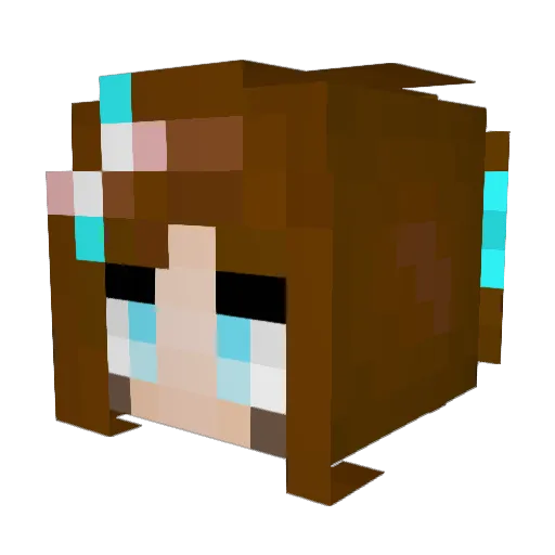 masmas99 Minecraft avatar head, 3D render