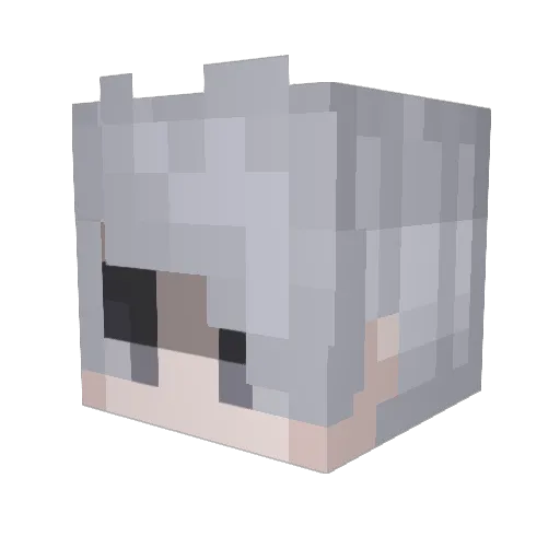 masoik_ Minecraft avatar head, 3D render