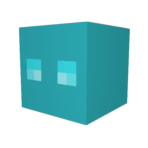 mason0782 Minecraft avatar head, 3D render
