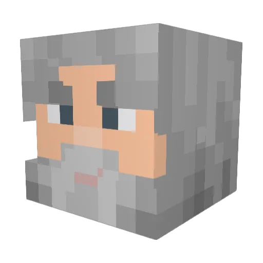 mason44205 Minecraft avatar head, 3D render