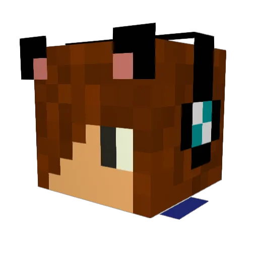 masonbug Minecraft avatar head, 3D render