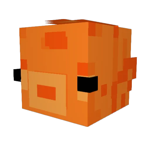masoncentral Minecraft avatar head, 3D render