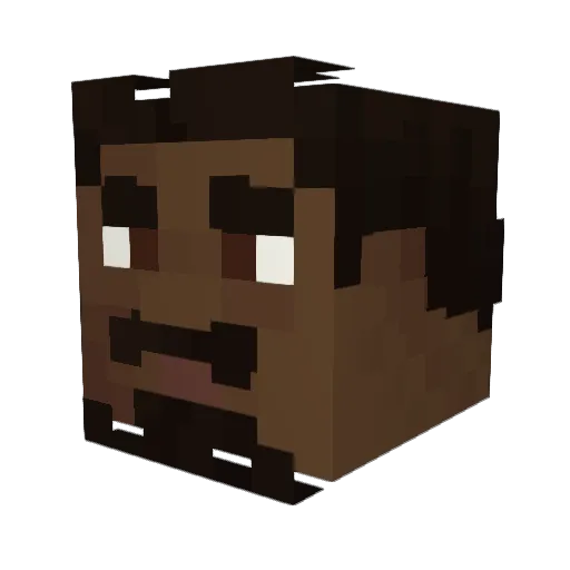 masonkelly23 Minecraft avatar head, 3D render