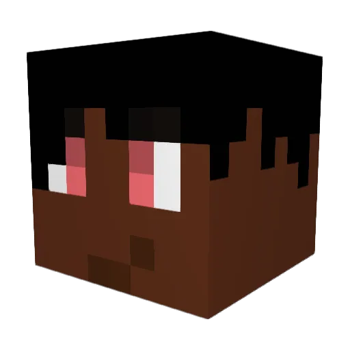 masonlord878 Minecraft avatar head, 3D render