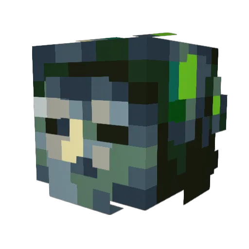 masonm97 Minecraft avatar head, 3D render
