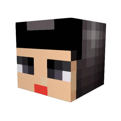 masonoliver Minecraft avatar head, 3D render