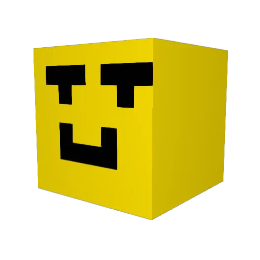 masonruss Minecraft avatar head, 3D render