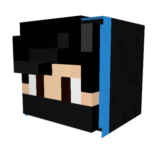 maspi2003 Minecraft avatar head, 3D render
