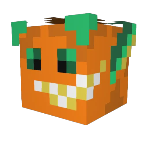 masquerade156 Minecraft avatar head, 3D render