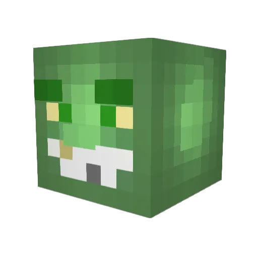 massygarethbale Minecraft avatar head, 3D render