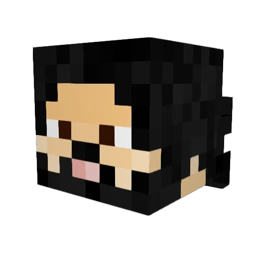 master0fvoodoo Minecraft avatar head, 3D render