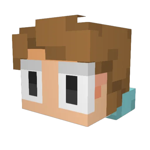 masterRileypant2 Minecraft avatar head, 3D render