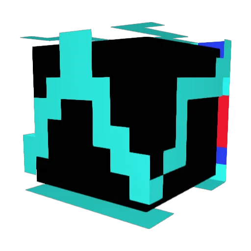 masterXs Minecraft avatar head, 3D render