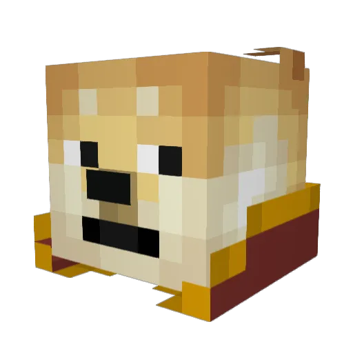 masterYang09 Minecraft avatar head, 3D render