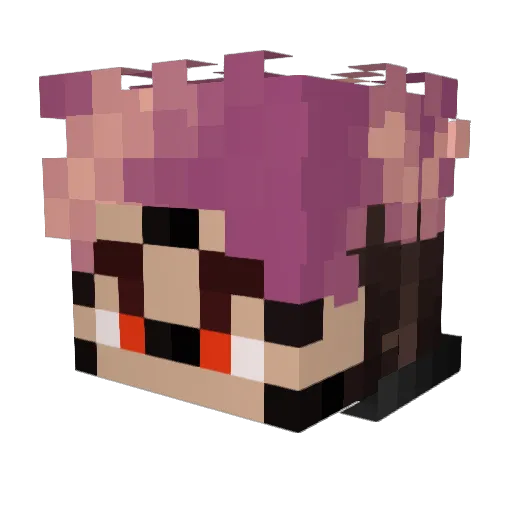 master__chief10 Minecraft avatar head, 3D render